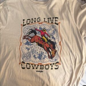 Wrangler Woman’s Short Sleeve- Long Live Cowboys